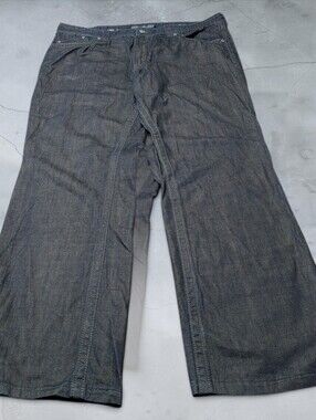 Y2K Affliction Baggy Jeans Blake Relaxed Fit Black Skater Denim Pants Style